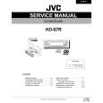 JVC KDS7R Service Manual cover photo