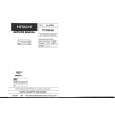 HITACHI VTFX616A Service Manual cover photo