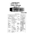 ONKYO MODEL732 Service Manual cover photo