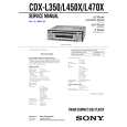 SONY CDX-L350 Owner's Manual cover photo