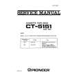 PIONEER CT-5151 Service Manual cover photo