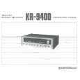 KENWOOD KR-9400 Owner's Manual cover photo
