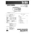 SONY TA909 Service Manual cover photo