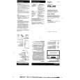 SONY FDL-310 Owner's Manual cover photo