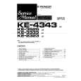 PIONEER KE-2323 Service Manual cover photo