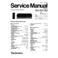 TECHNICS SAGX130 Service Manual cover photo