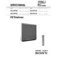 SONY KV21FT1B Service Manual cover photo
