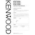 KENWOOD KM896 Owner's Manual cover photo