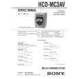 SONY HCDMC3AV Service Manual cover photo