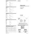 SONY XS-L1200B Owner's Manual cover photo