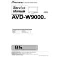 PIONEER AVD-W9000/UR Service Manual cover photo