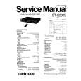 TECHNICS STX302L Service Manual cover photo