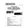 DENON DCDS10 Service Manual cover photo