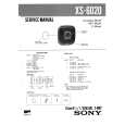SONY XS6020 Service Manual cover photo