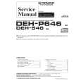 PIONEER DEHP646 Service Manual cover photo