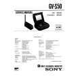 SONY GV-S50 Owner's Manual cover photo