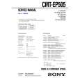 SONY CMTEP505 Service Manual cover photo