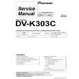 PIONEER DV-K303C Service Manual cover photo