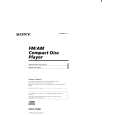SONY CDX-C590 Owner's Manual cover photo
