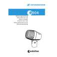 SENNHEISER E904 Owner's Manual cover photo