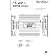 KENWOOD KAC629S Service Manual cover photo