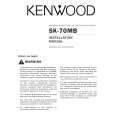 KENWOOD SK-70MB Owner's Manual cover photo