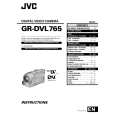 JVC GR-DVL765EK Owner's Manual cover photo