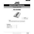 JVC KSAX4500 Service Manual cover photo