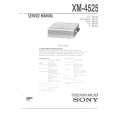 SONY XM4525.PDF Service Manual cover photo