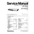 TECHNICS STS707/K Service Manual cover photo