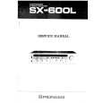 PIONEER SX600L Service Manual cover photo
