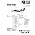 SONY MDP-1150 Service Manual cover photo
