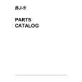 CANON BJ-5 Service Manual cover photo