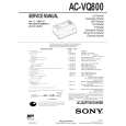 SONY AC-VQ800 Service Manual cover photo