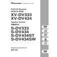 PIONEER XV-DV434/LFXJ Owner's Manual cover photo