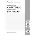 PIONEER XV-HTD330/KCXJ Owner's Manual cover photo