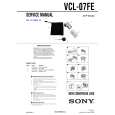 SONY VCL07FE Service Manual cover photo