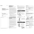 SONY IT-B1 Owner's Manual cover photo