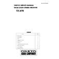 ONKYO TX670 Service Manual cover photo