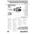 SONY CCD-TRV23E Service Manual cover photo