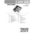 SONY ITA550 Service Manual cover photo