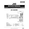 JVC RX1024 Service Manual cover photo