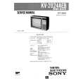 SONY KV2024AEB Service Manual cover photo