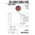 SONY XSL1036 Service Manual cover photo