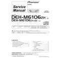 PIONEER DEHM6106ZH Service Manual cover photo