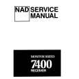 NAD 7400 Service Manual cover photo