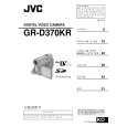 JVC GR-D370KR Owner's Manual cover photo