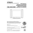 HITACHI CML200UXWB Owner's Manual cover photo