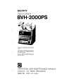 SONY BVH-2000PS VOLUME 4 Service Manual cover photo