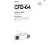 SONY CFD-64 Owner's Manual cover photo
